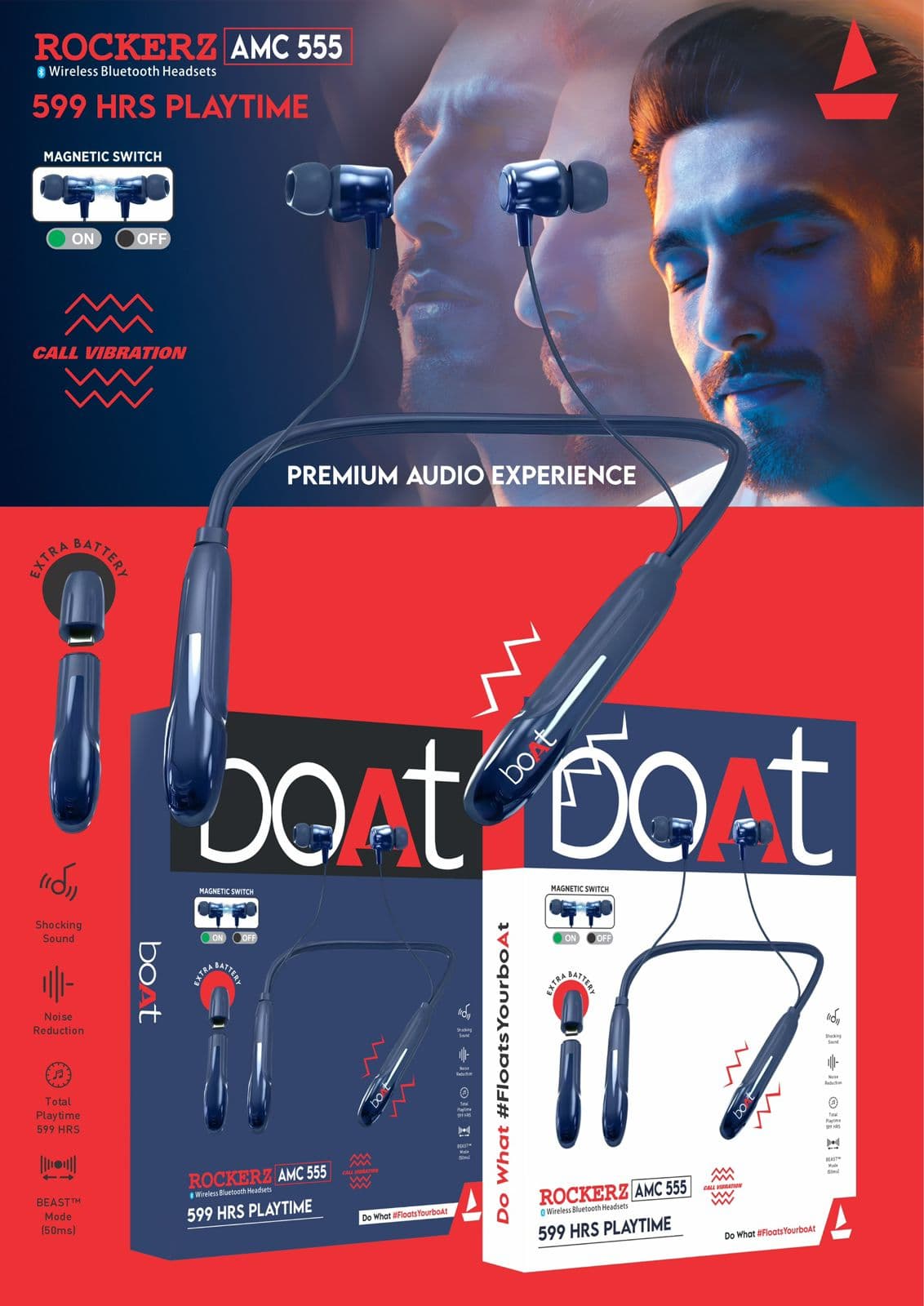 boAt Rockerz AMC 555 image 2