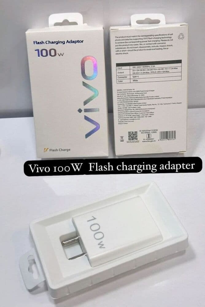 Vivo 100W Flash Charging Adaptor