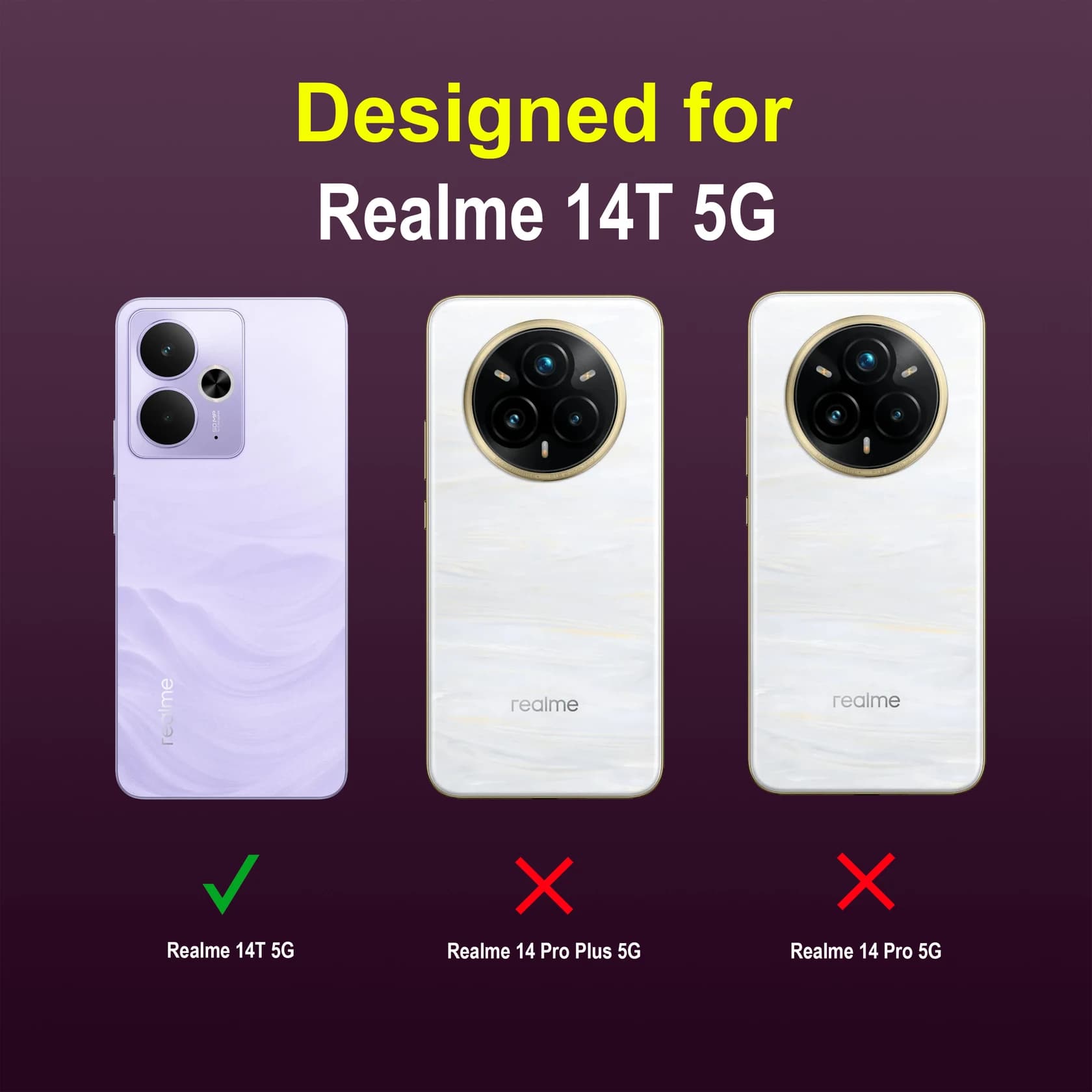 Realme 14 5G Back Cover image 3