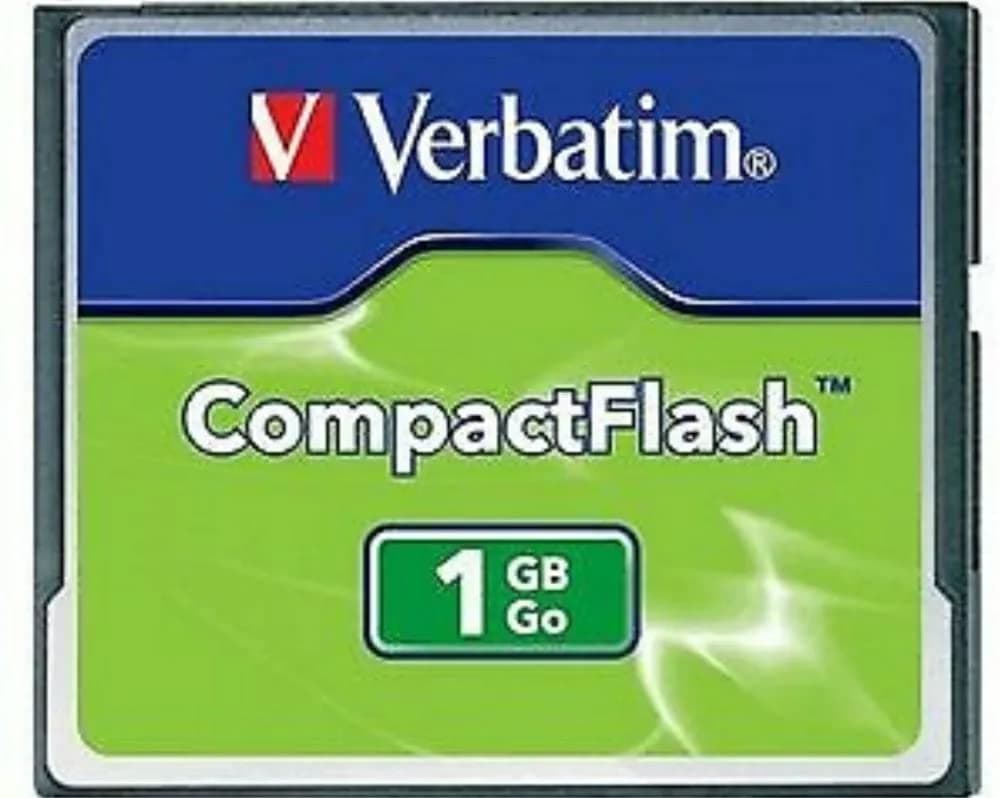 Verbatim 47010 1GB Compact Flash CF Card 133X image 2