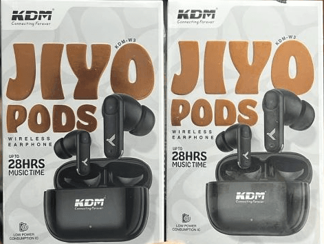 Kdm W3 Jiyo Pods TWS Wireless Earphones