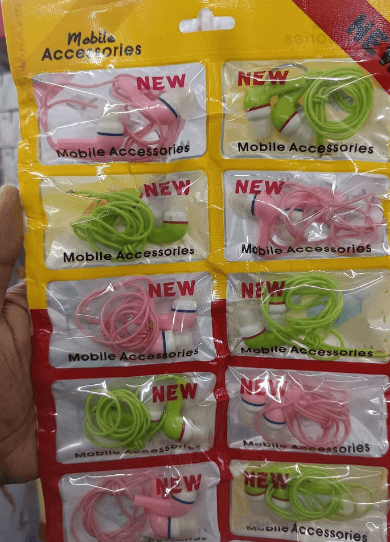 Colourful Wired In-Ear Earphones With Microphone