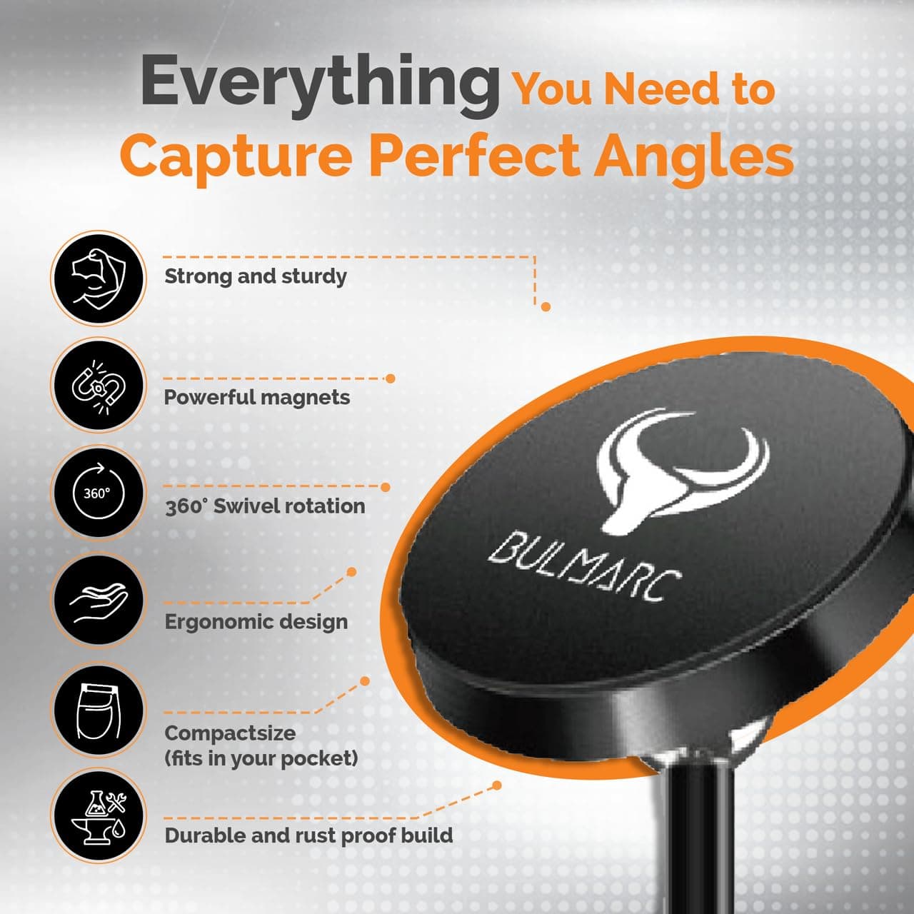 BULMARC Magnetic Mobile Phone Holder image 3