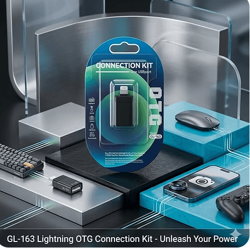 GL-163 Lightning OTG Connection Kit