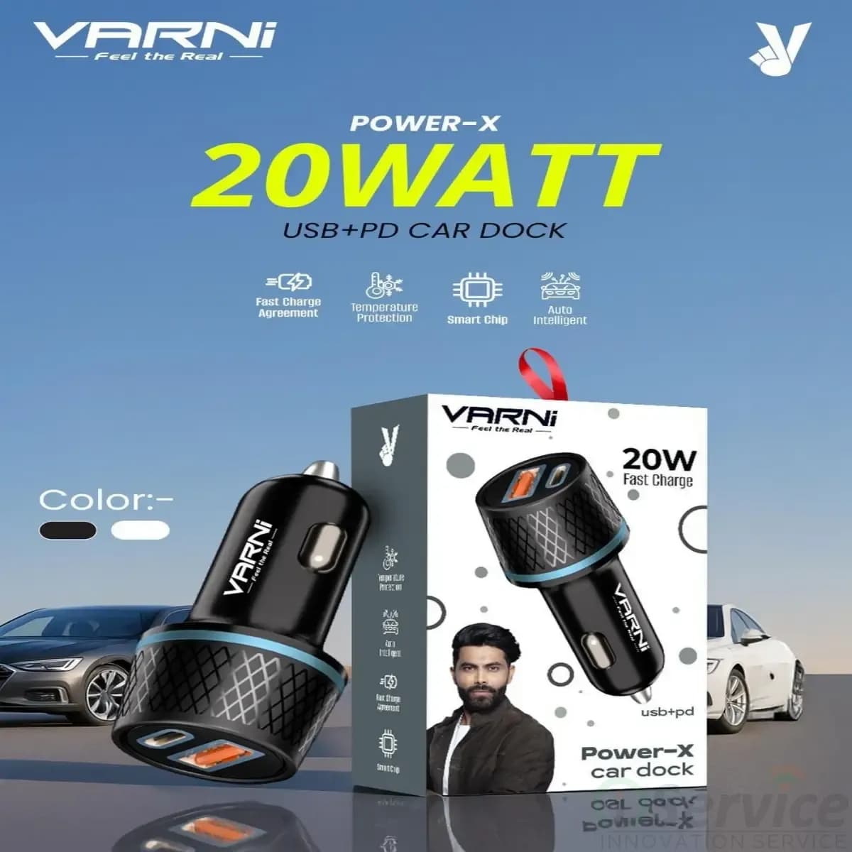 Varni C318 PD USB Car Charger image 3