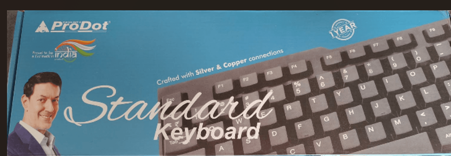 ProDot Standard Wired Computer Keyboard