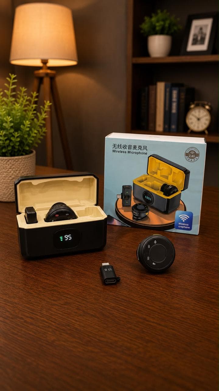 Q8 Wireless Lavalier Microphone System