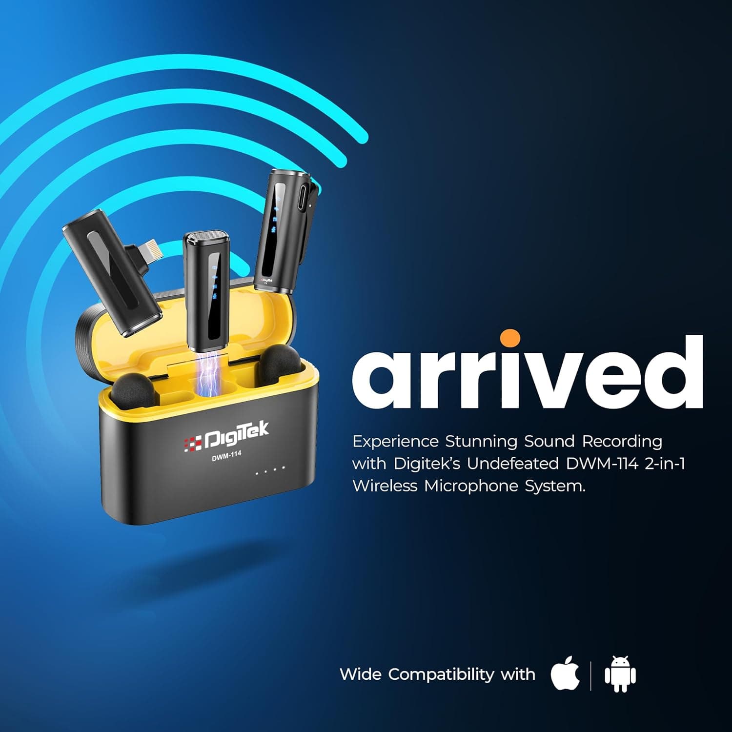 Digitek DWM 114 2in1 Wireless Microphone System image 2