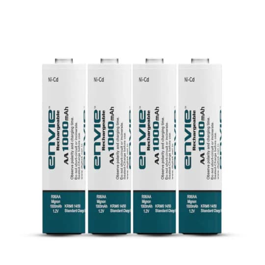 Envie AA 1000mAh Ni‑Cd Rechargeable Battery image 4