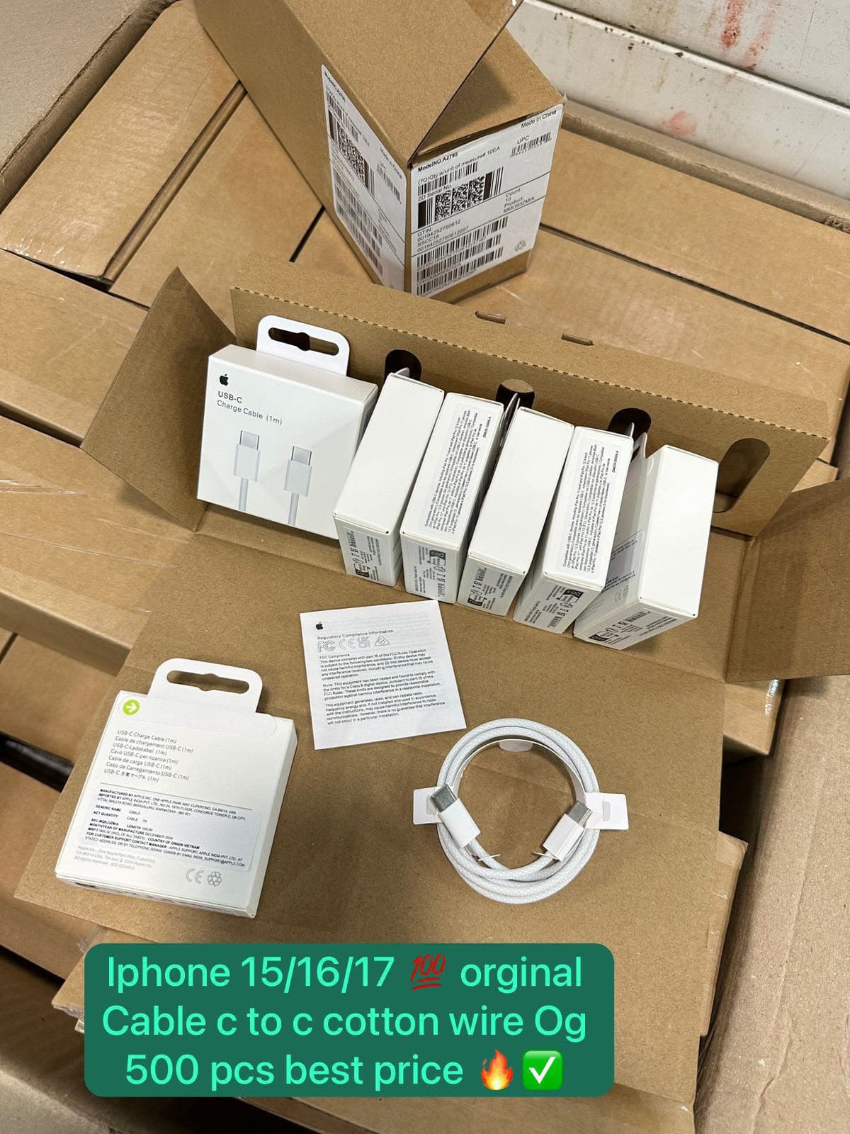 Apple 60W USB-C Charge Cable (1m)