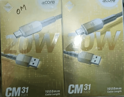 Core CM31 Micro USB Data Cable
