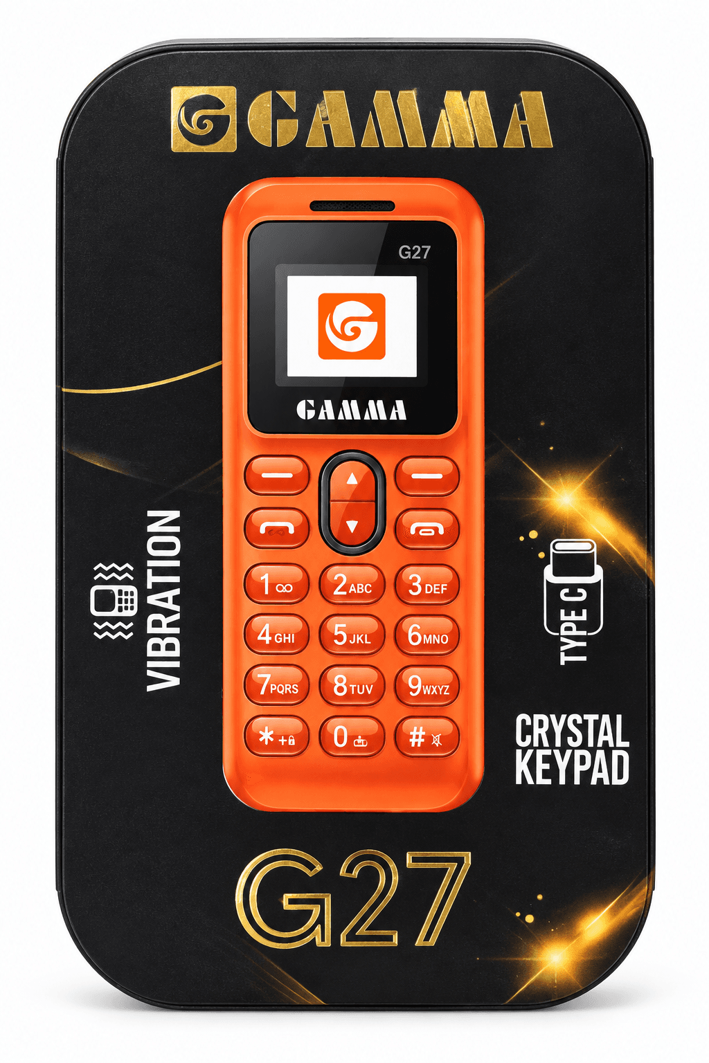 GAMMA G27 Mini Keypad Feature Phone