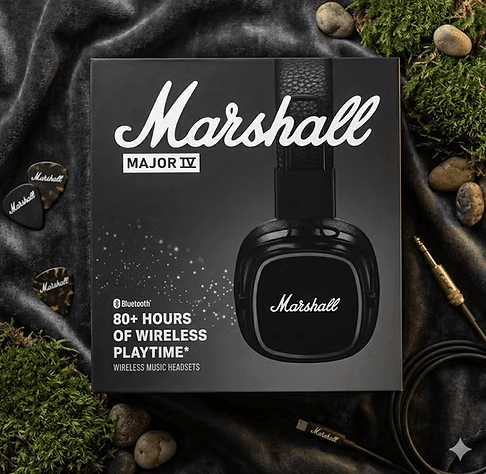 Marshall Major IV Wireless On-Ear Bluetooth Headphones