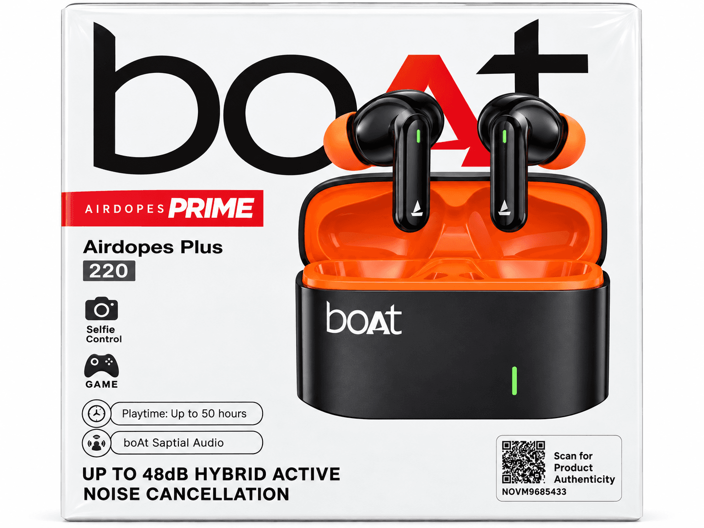 BoAt Airdopes Prime 220 True Wireless Earbuds
