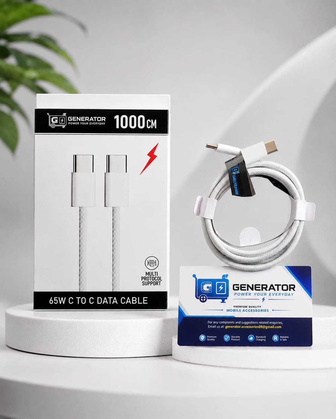 Generator 1000CM 65W C-to-C Data Cable