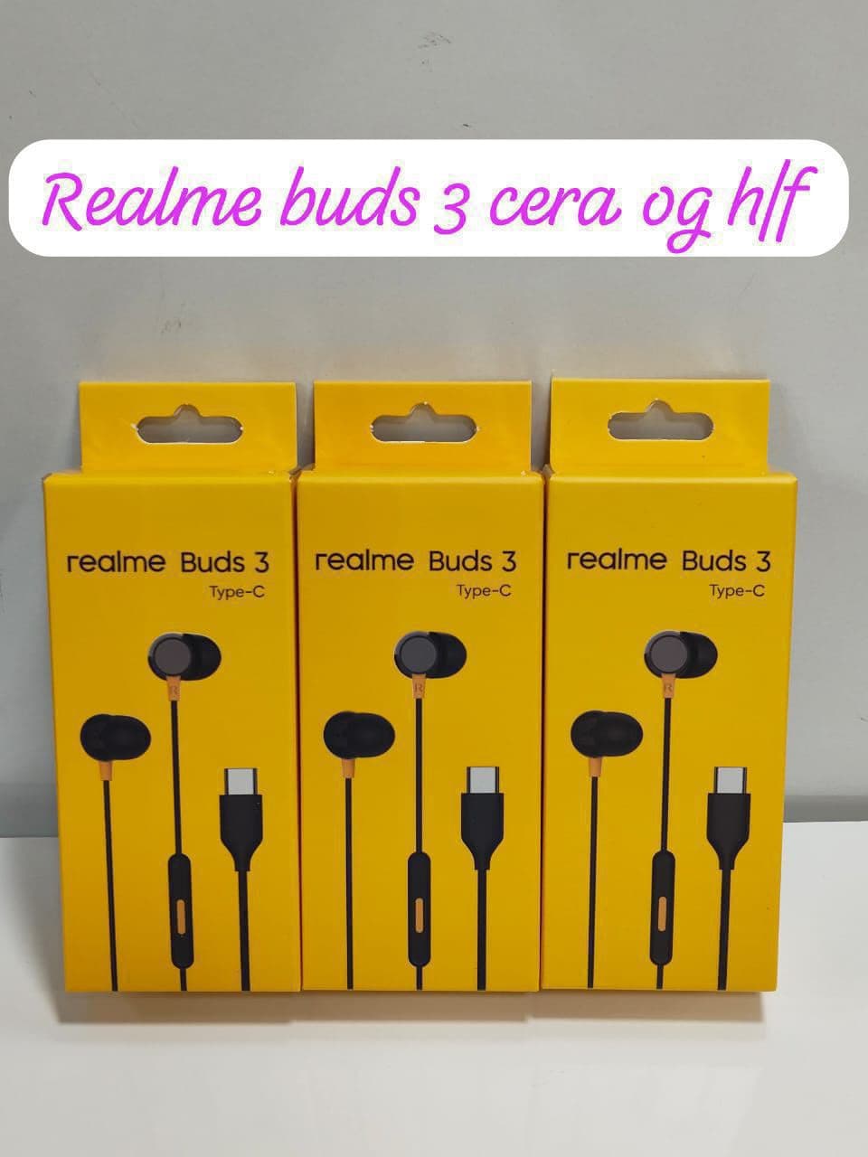 Realme Buds 3 Type-C Wired Earphones