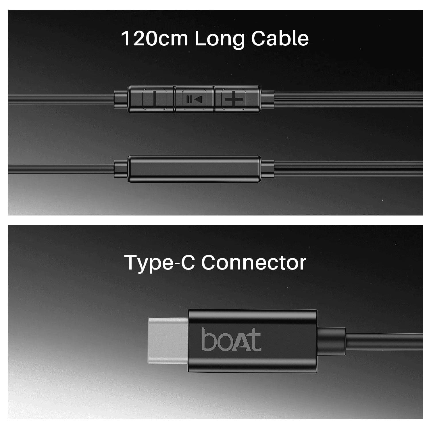 Boat BO805 Stereo Type C Earphone image 2