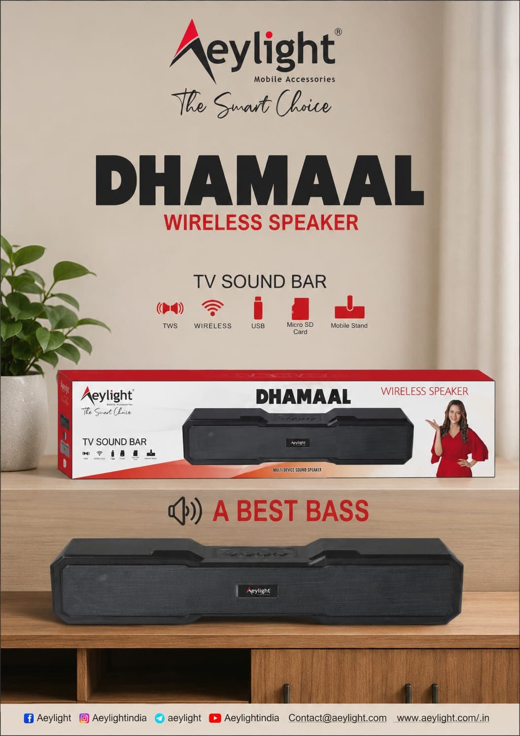 Eylight Dhamaal Wireless Speaker