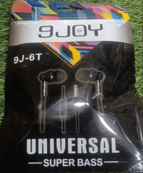 9JOY 9J-6T Universal Super Bass Earphones