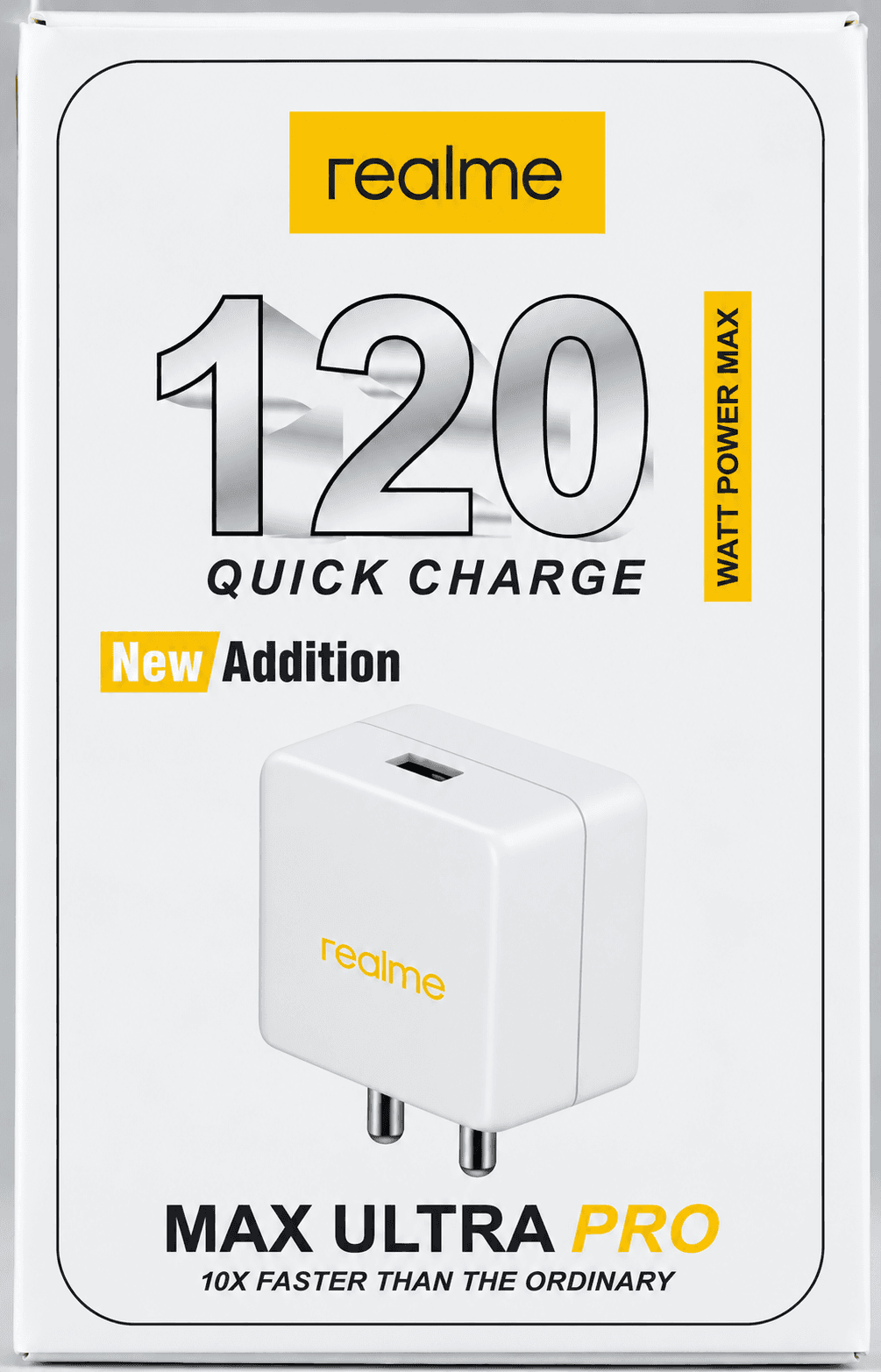 Realme 120W MAX ULTRA PRO Quick Charge Power Max Wall Adapter