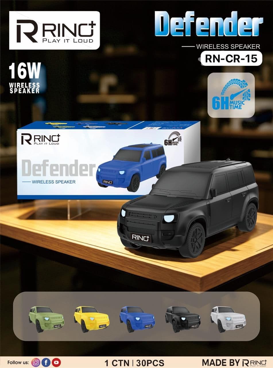 Ring+ Defender Wireless Speaker