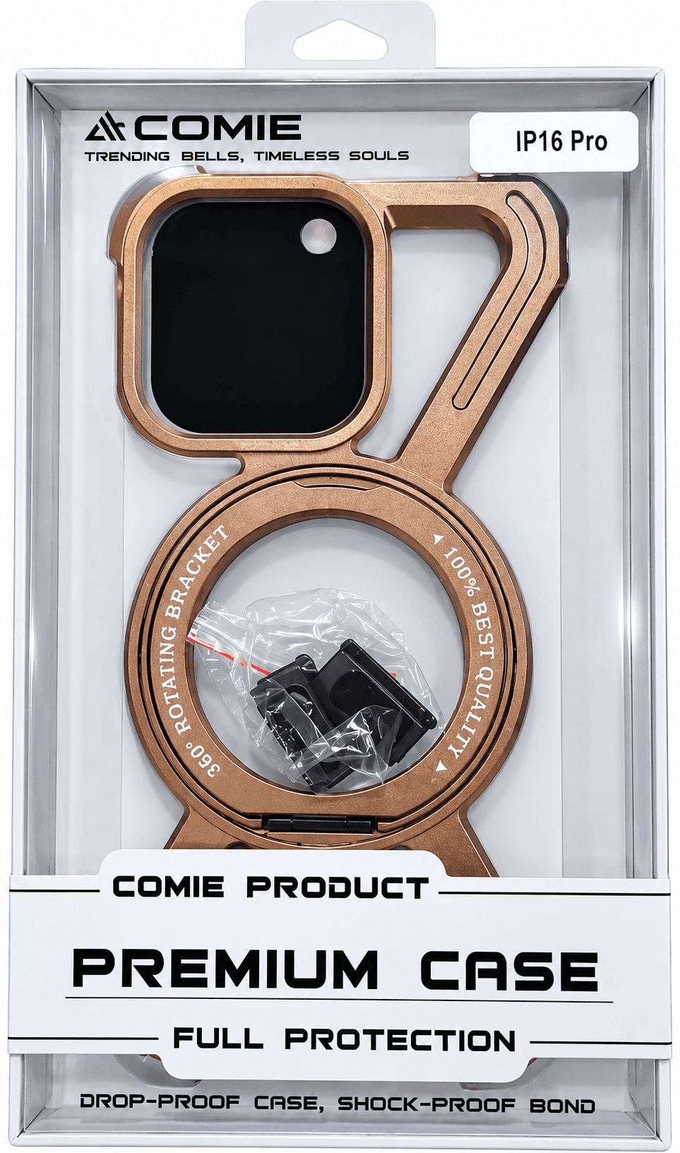 COMIE 360° Rotating Bracket Premium Case