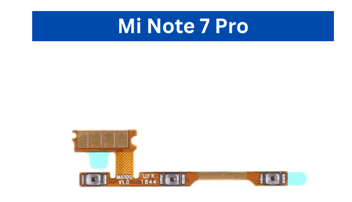 Mi Note 5/Mi Note 5 Pro/Mi Note 6 Pro /Mi Note 7 Pro/Note 8 Power Volume Flex