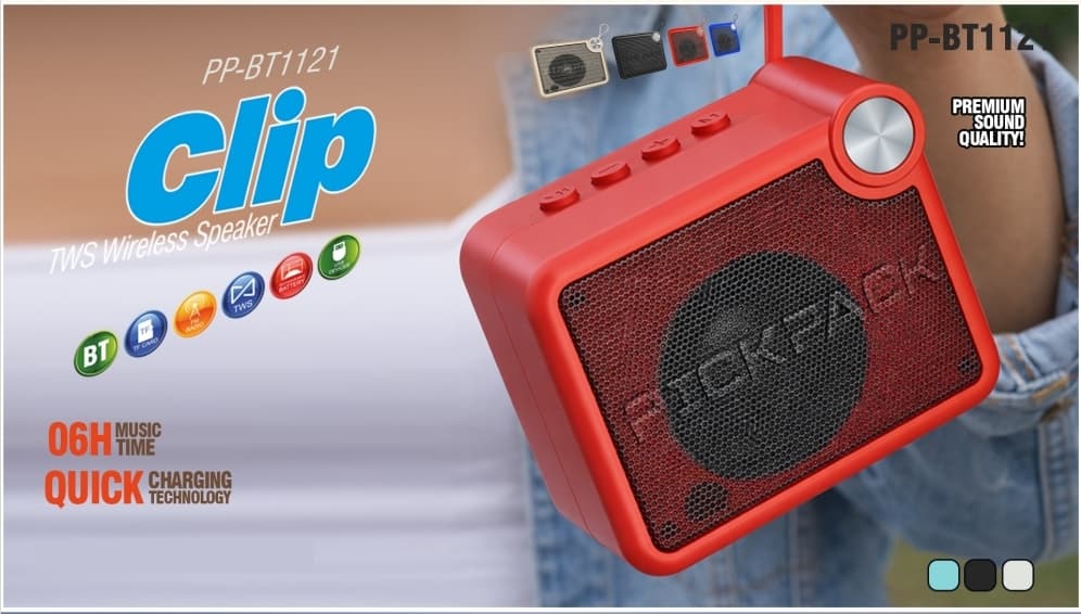 PP BT1121 Clip Wireless Speaker image 2