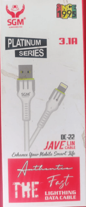 SGM Platinum Series DC-22 Javelin Lightning V8 Cable