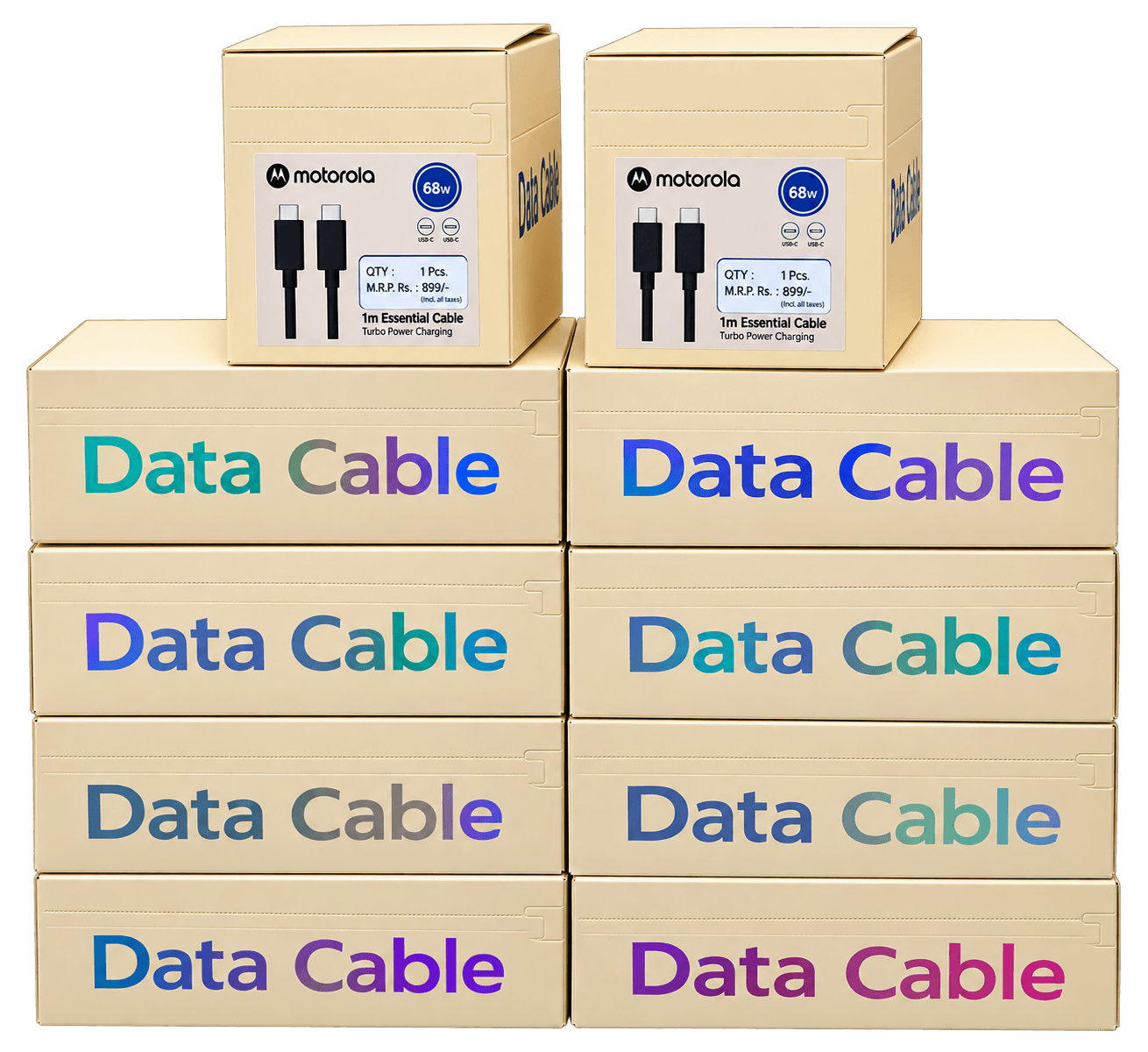 Motorola USB Type-C To Type-C Fast Charging Data Cable, 1m