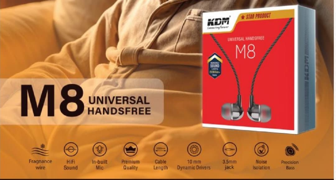 KDM M8 Earphone