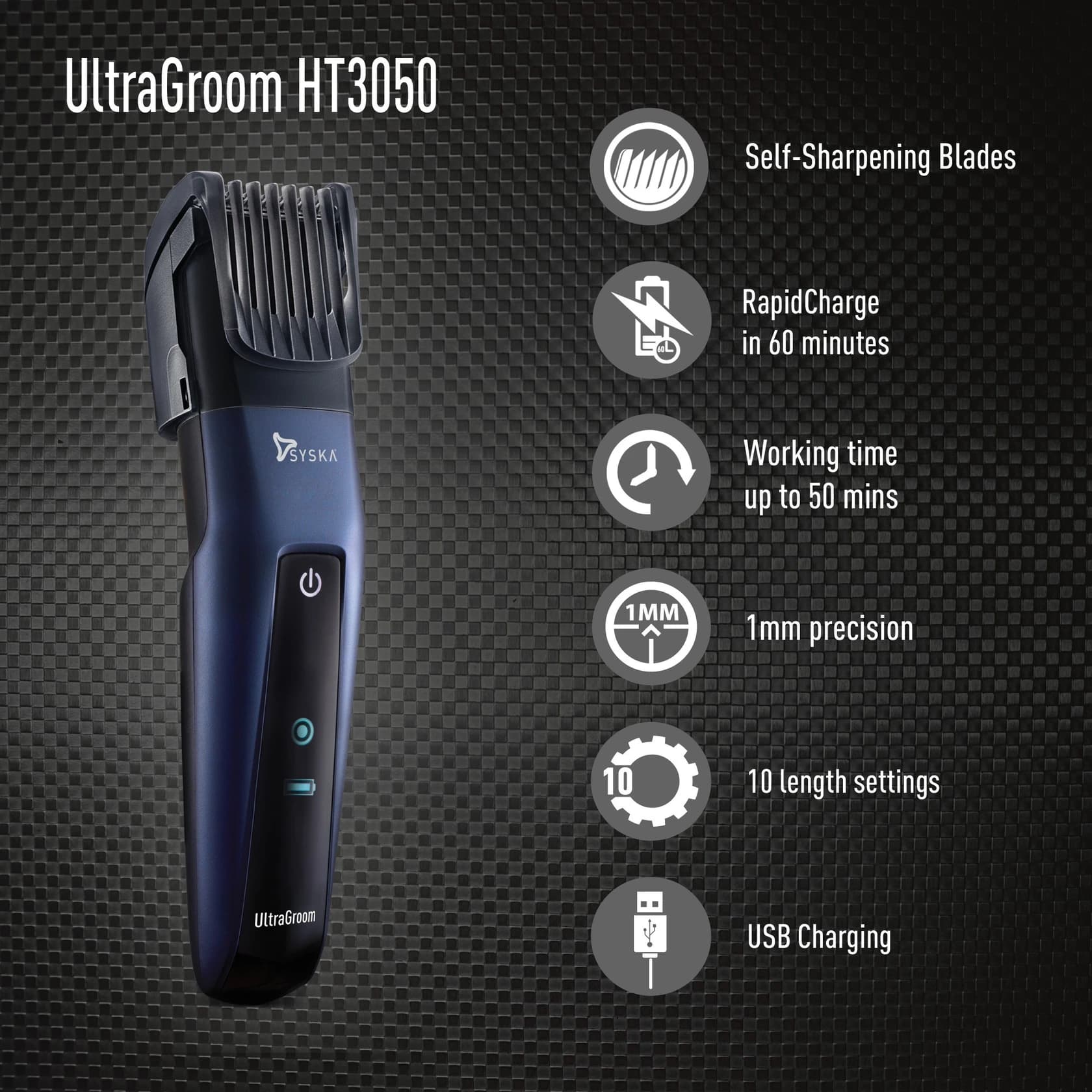Syska HT3050 UltraGroom Trimmer image 2
