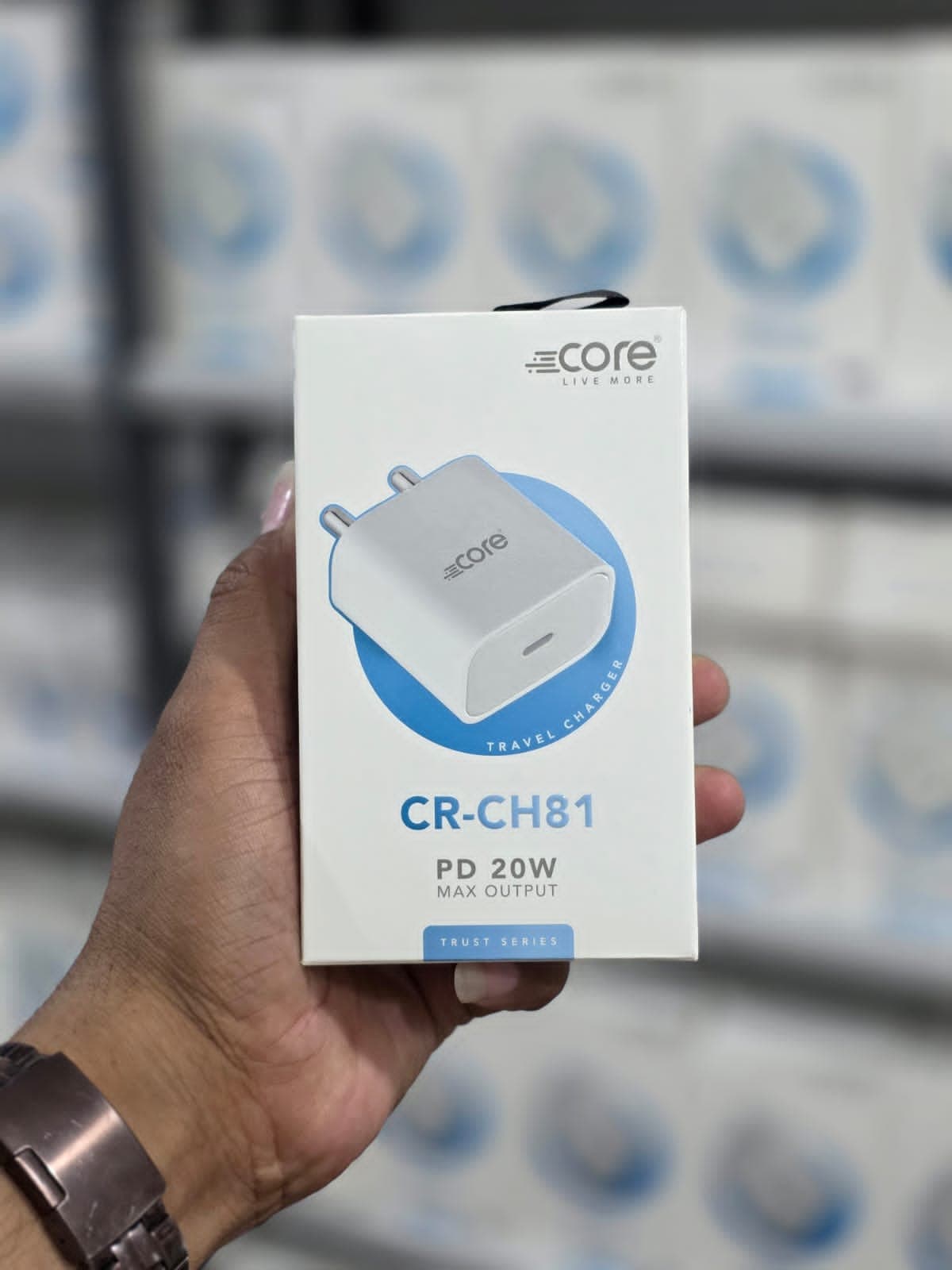Core Live More CR-CH81 PD 20W Max Output Travel Charger