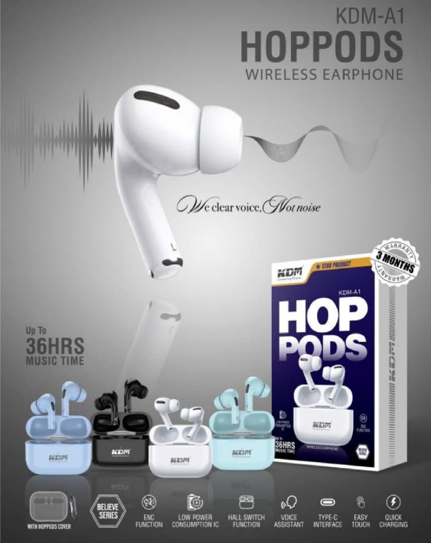 KDM Earbuds Hop pods image 3