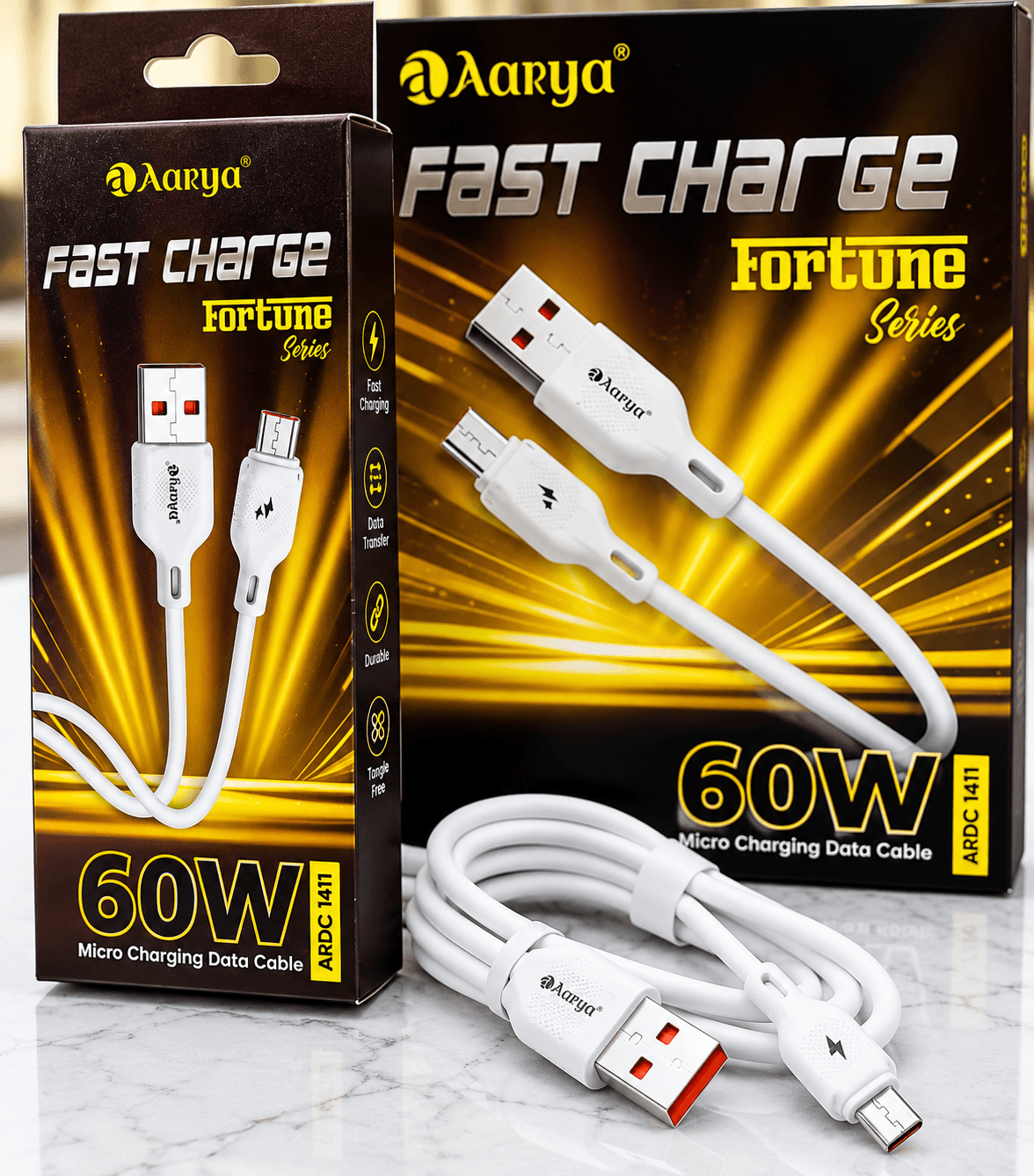 Fortune Series 60W Micro Charging Data Cable
