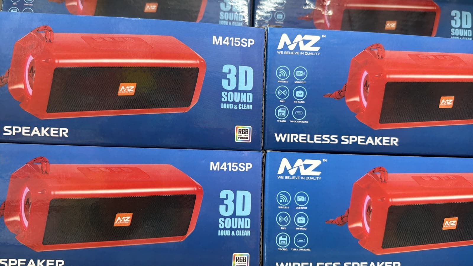 MZ M415SP Portable Bluetooth Speaker