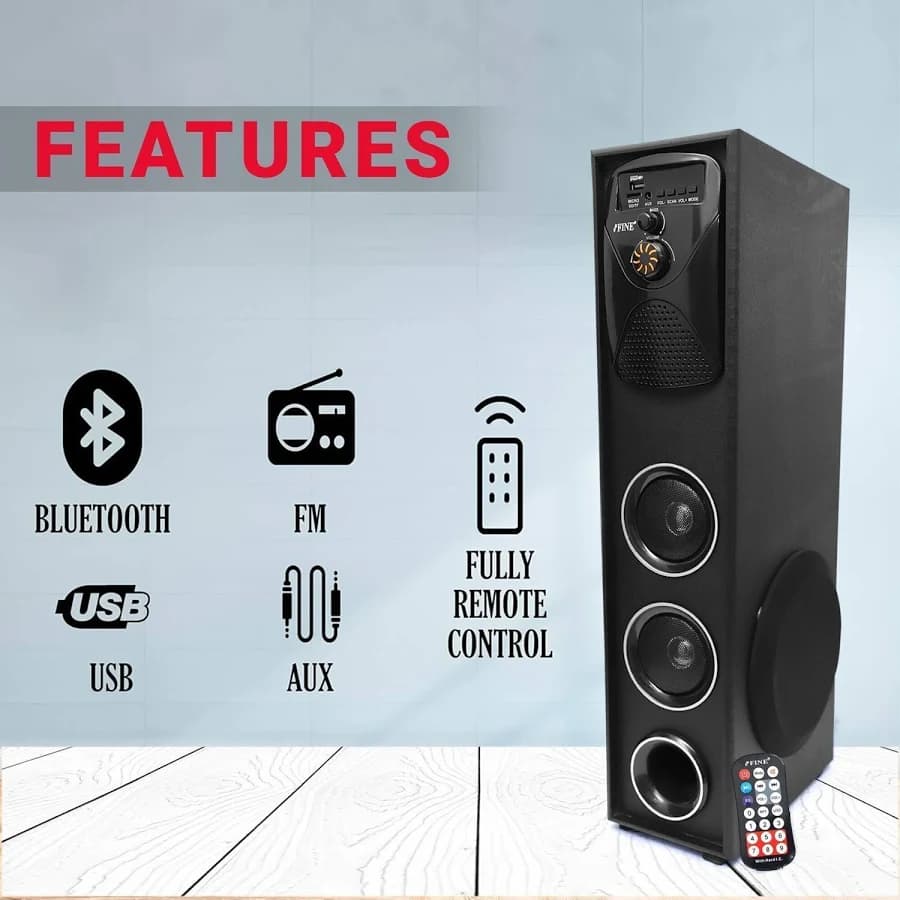 Fine Shooter Tower Multimedia Speaker