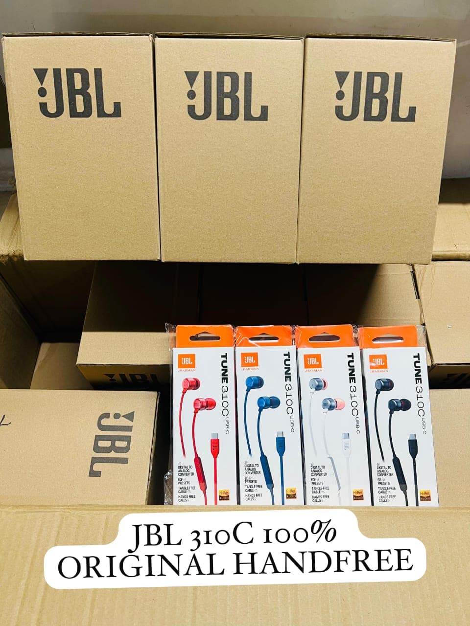 JBL Tune 310C USB-C Wired In-Ear Headphones
