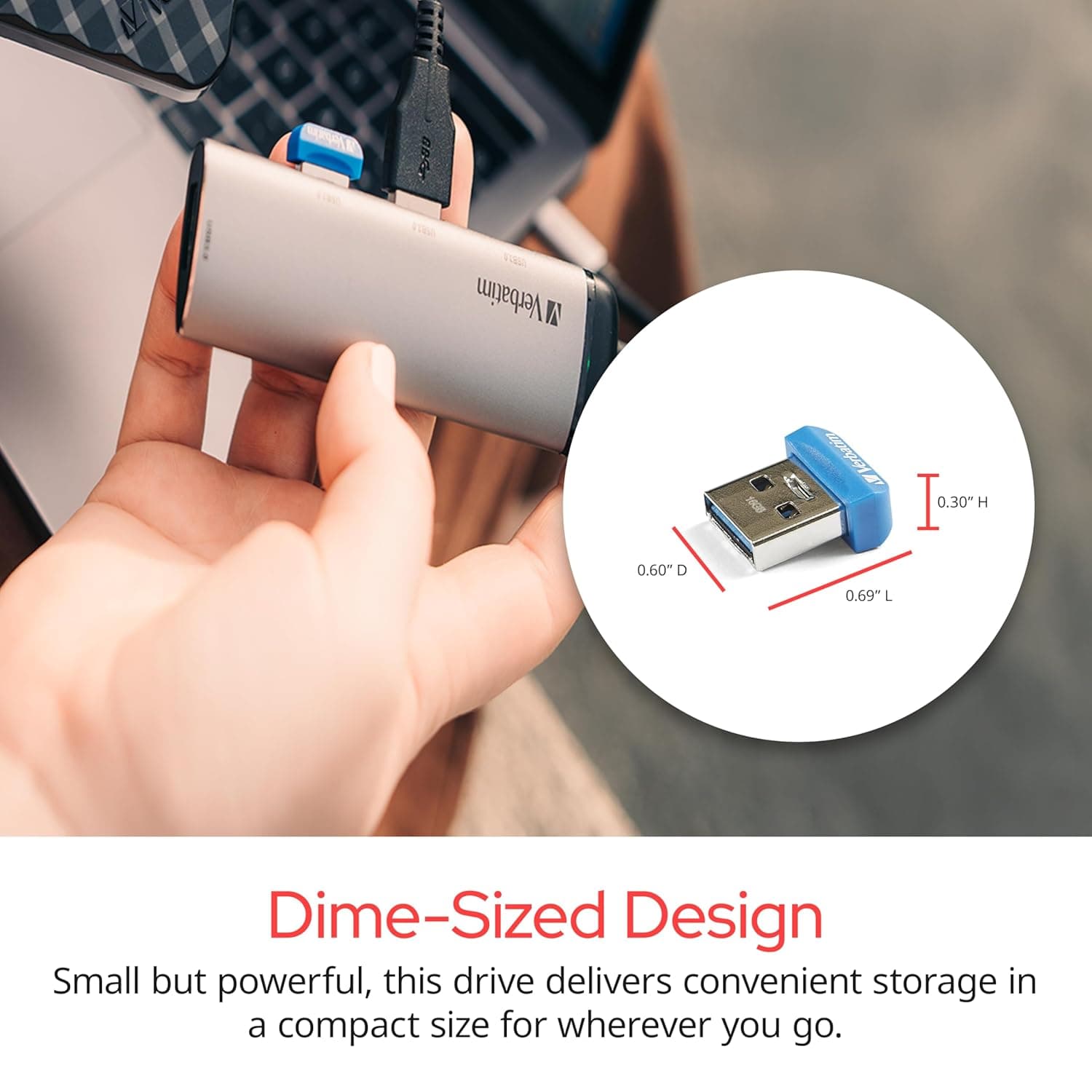 Verbatim Nano 98711 USB 3.2 Flash Drive 64GB image 2