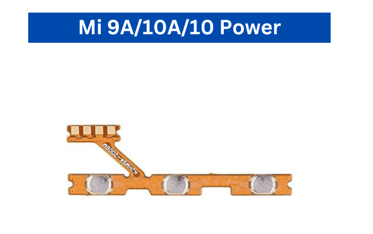 Mi 8/8A / Mi 9/9 Prime /Mi 9A/10A/10 Power /Mi 9 Power/Poco M3 Power Volume Flex