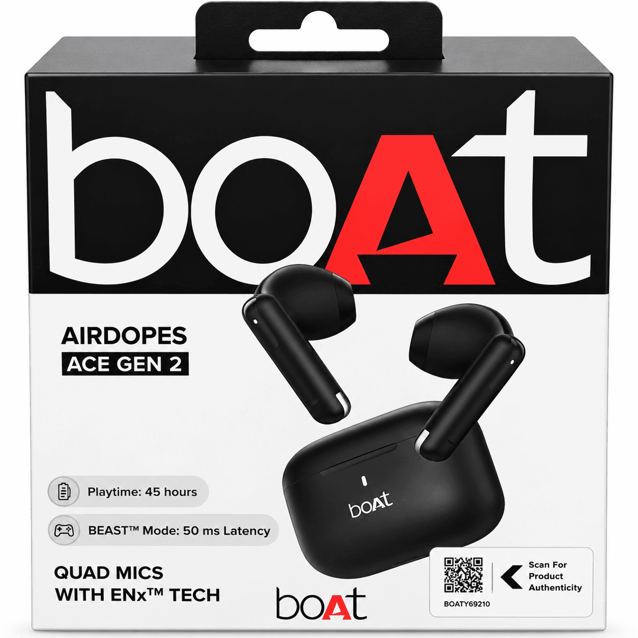 BoAt Airdopes Ace Gen 2 TWS Earbuds