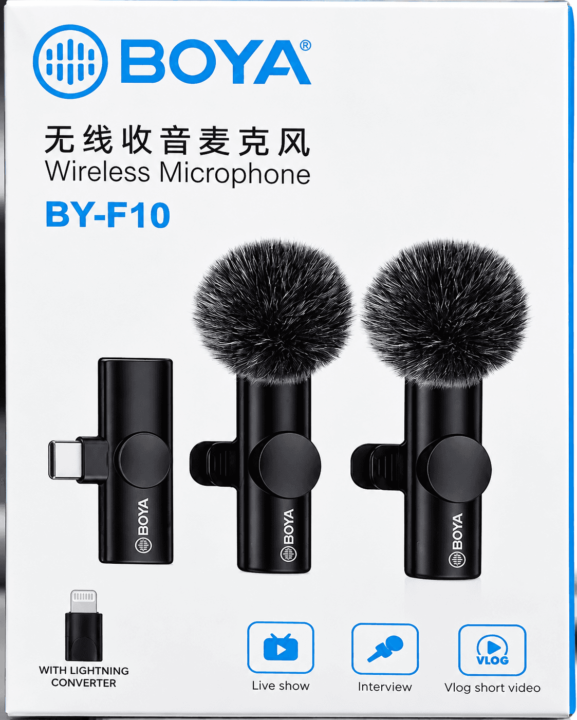 BOYA BY-F10 Dual Wireless Microphone