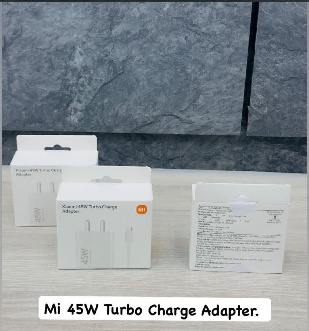 Mi 45 turbo charge adapter