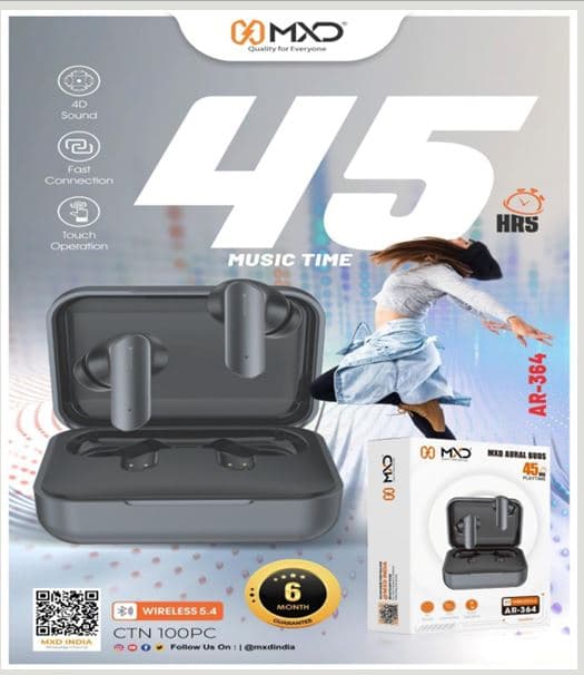 MXD Aural Buds Model: AR-364.