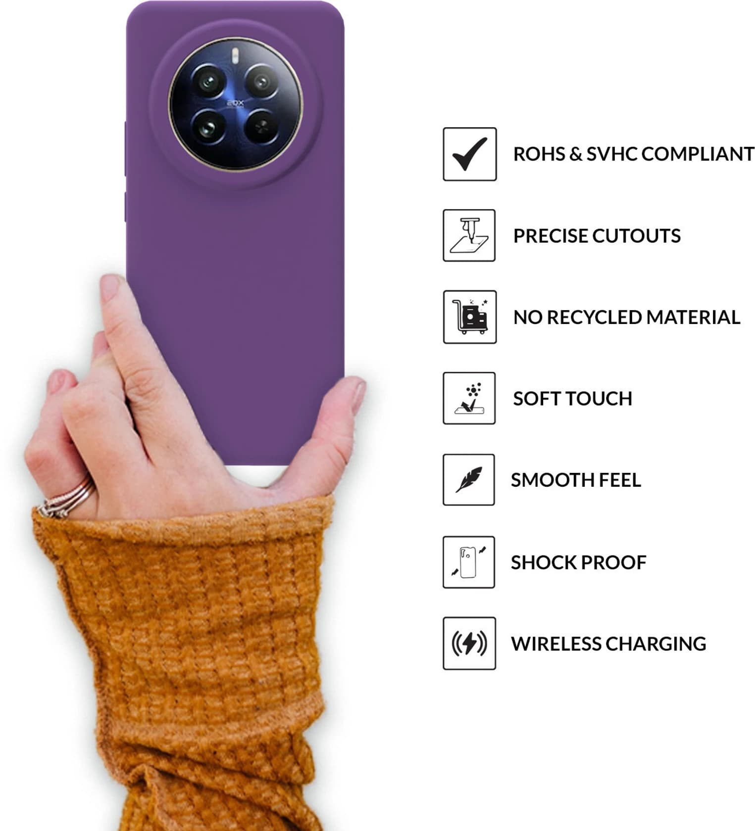 Realme 12+ Back Cover image 4
