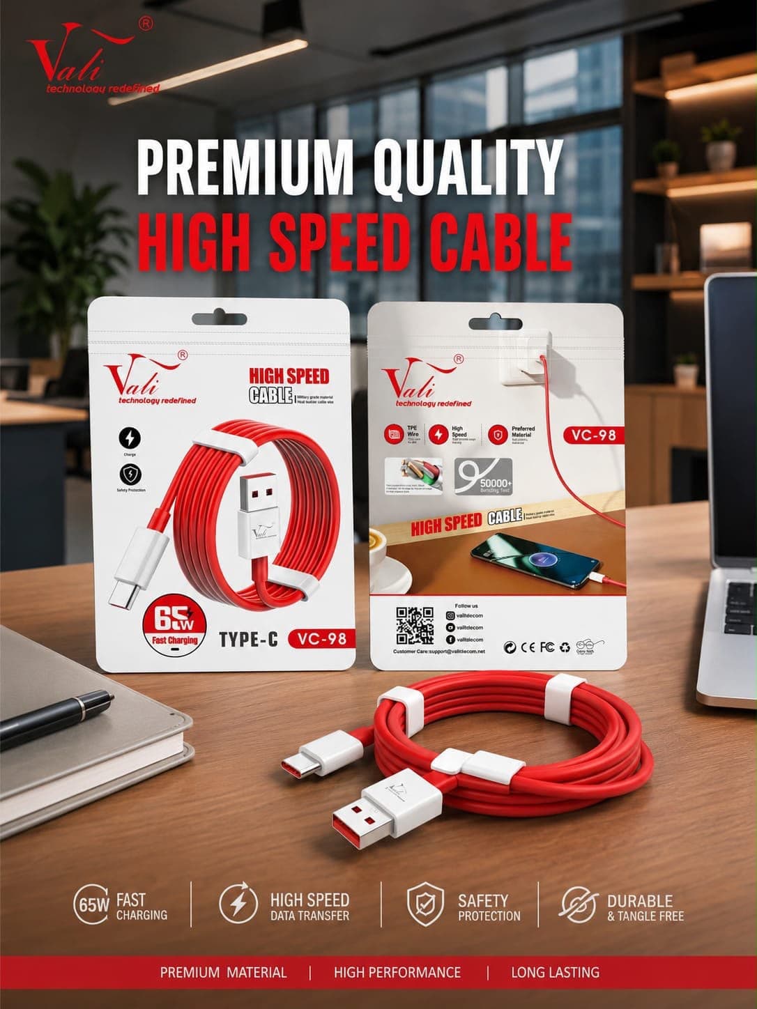 Vali Premium Quality High Speed Cable