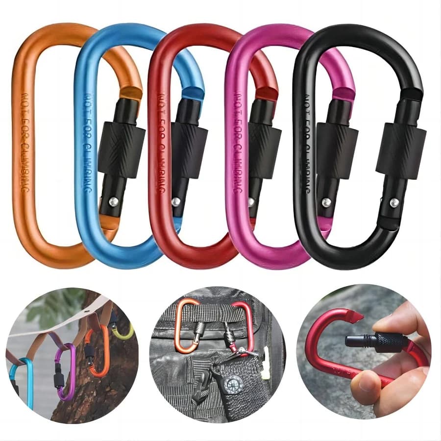 Aluminum Alloy Carabiner Clips