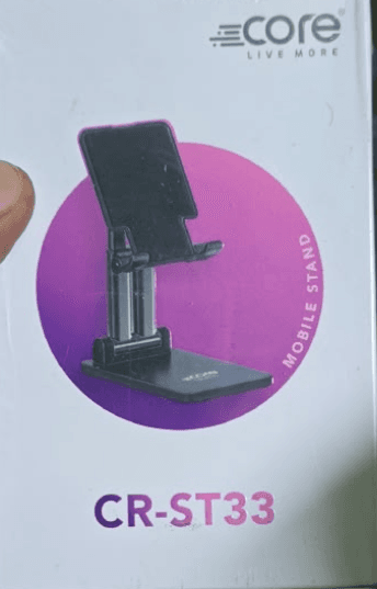Foldable Desktop Mobile Stand (Model: CR-ST33)