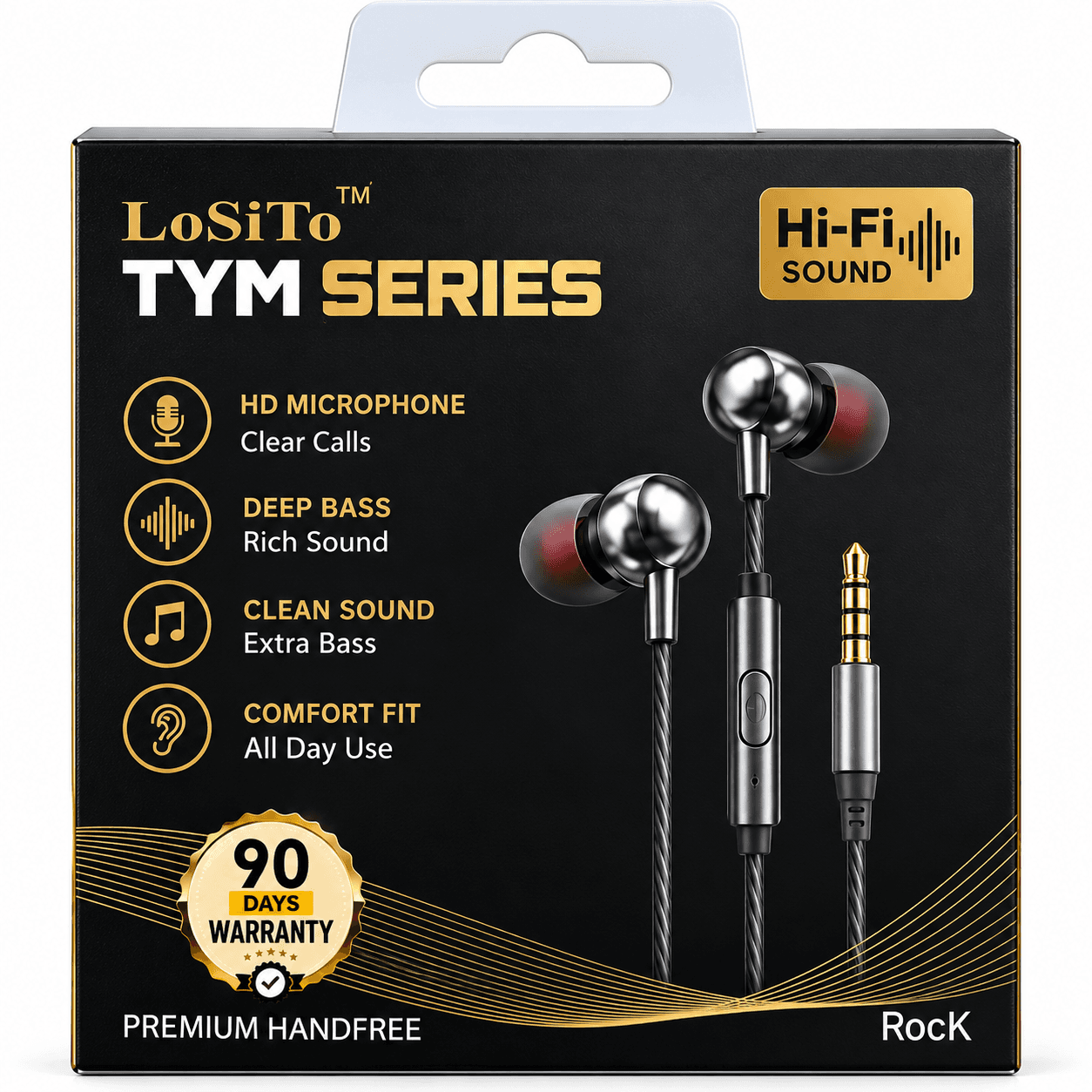 LoSiTo TYM Series Rock Wired Earphones