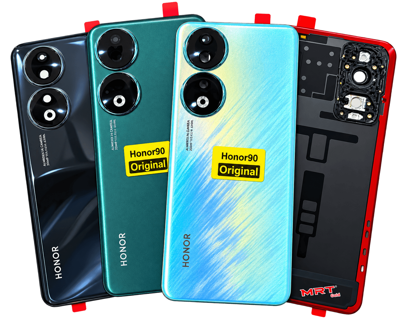 HONOR 90 Back Panel Battery Back Glass With Camera Lens